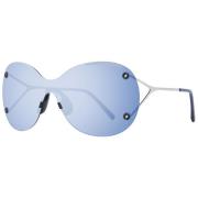 Blauwe Dames Zonnebril Mono Lens Gespiegeld Porsche Design , Blue , Da...