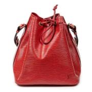 Pre-owned Leather louis-vuitton-bags Louis Vuitton Vintage , Red , Dam...