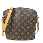 Pre-owned Canvas shoulder-bags Louis Vuitton Vintage , Brown , Dames