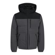 Winter Heren Gewatteerde Jas Jack & Jones , Gray , Heren