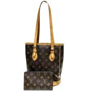 Pre-owned Canvas shoulder-bags Louis Vuitton Vintage , Brown , Dames