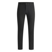 Oranje Chino Slim Fit Broek Hugo Boss , Black , Heren