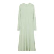 Mint Wol Lange Mouw Jurk Auralee , Green , Dames