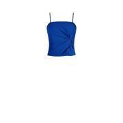 Corsettop met zijstrik Rinascimento , Blue , Dames