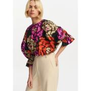 Fulberry Print Top Essentiel Antwerp , Multicolor , Dames