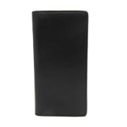 Pre-owned Leather wallets Louis Vuitton Vintage , Black , Dames