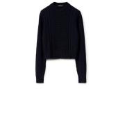 Blauwe Sweaters voor Vrouwen Fabiana Filippi , Blue , Dames