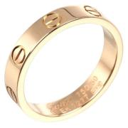 Pre-owned Rose Gold rings Cartier Vintage , Yellow , Dames