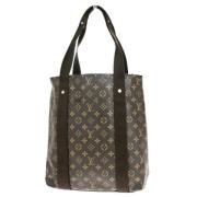 Pre-owned Canvas handbags Louis Vuitton Vintage , Brown , Dames