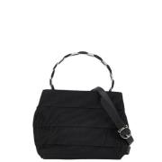 Pre-owned Canvas handbags Salvatore Ferragamo Pre-owned , Black , Dame...