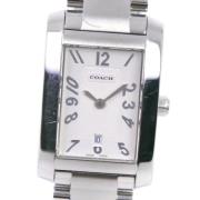 Pre-owned Metal watches Coach Pre-owned , Gray , Dames