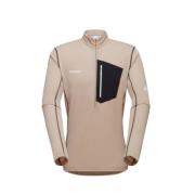 Delta Fleecejas Beige Mammut , Beige , Heren