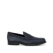 Blauwe Mocassins Schoenen Tod's , Blue , Heren