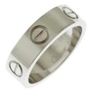 Pre-owned White Gold rings Cartier Vintage , Gray , Dames