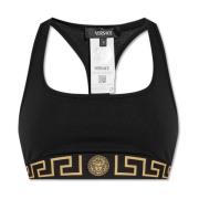 Katoenen BH Versace , Black , Dames