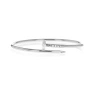 Pre-owned White Gold bracelets Cartier Vintage , Gray , Dames