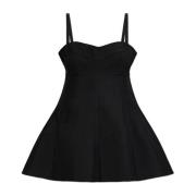 Jurk met bandjes Jil Sander , Black , Dames