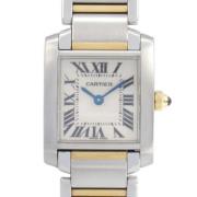 Pre-owned Metal watches Cartier Vintage , Yellow , Dames