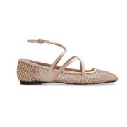 Ballet Flats Astoria Jimmy Choo , Pink , Dames