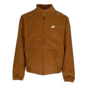 Corduroy Harrington Jack British Tan/White Nike , Brown , Heren