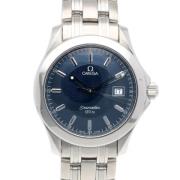 Pre-owned Glass watches Omega Vintage , Blue , Heren