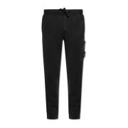 Trainingsbroek Stone Island , Black , Heren