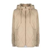 Beige Puffer & Down Jas Tommy Hilfiger , Beige , Dames