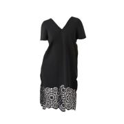 Jurk V-hals Trou Rrd RRD , Black , Dames