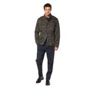 Camouflage Field Jacket voor mannen Mason's , Green , Heren