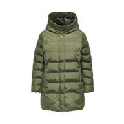 Winter Moss Pufferjas Only Carmakoma , Green , Heren