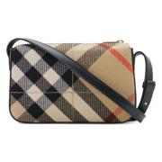 Crossbody Tas Burberry , Beige , Dames