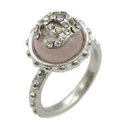 Pre-owned Metal rings Chanel Vintage , Gray , Dames