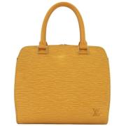 Pre-owned Leather louis-vuitton-bags Louis Vuitton Vintage , Yellow , ...