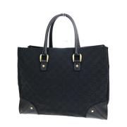 Pre-owned Canvas gucci-bags Gucci Vintage , Black , Dames