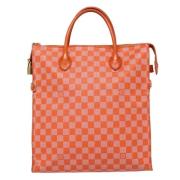 Pre-owned Canvas louis-vuitton-bags Louis Vuitton Vintage , Orange , D...