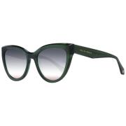 Groene Cat Eye Zonnebril Verlooplens Ana Hickmann , Green , Dames