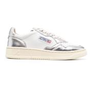 Witte Leren Sneakers Autry , White , Dames