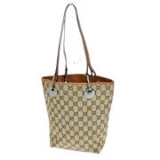 Pre-owned Canvas gucci-bags Gucci Vintage , Brown , Dames