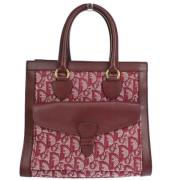 Pre-owned Canvas dior-bags Dior Vintage , Red , Dames