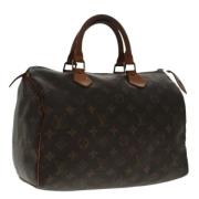 Pre-owned Canvas louis-vuitton-bags Louis Vuitton Vintage , Brown , Da...