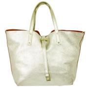 Pre-owned Leather handbags Tiffany & Co. Pre-owned , White , Dames