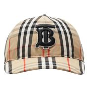 Vintage TB Pet Bruin Katoen Burberry , Multicolor , Heren