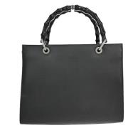 Pre-owned Leather gucci-bags Gucci Vintage , Black , Dames