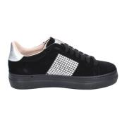 Suede Damessneakers Stokton , Black , Dames