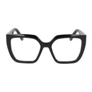 Cat Eye Bril Trendy Collectie Dior , Black , Unisex