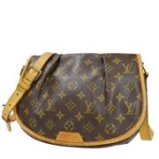 Pre-owned Canvas louis-vuitton-bags Louis Vuitton Vintage , Brown , Da...