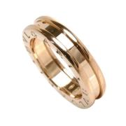 Pre-owned Rose Gold rings Bvlgari Vintage , Yellow , Dames