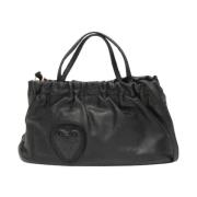 Pre-owned Leather gucci-bags Gucci Vintage , Black , Dames