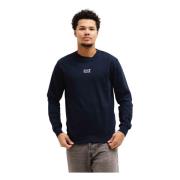 Klassieke Navy Sweater voor Heren Emporio Armani , Blue , Heren