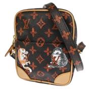 Pre-owned Canvas louis-vuitton-bags Louis Vuitton Vintage , Brown , Da...